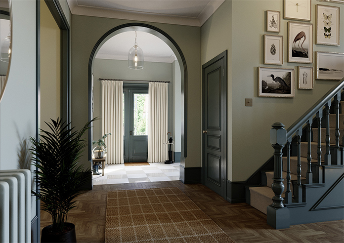 The British Stripe Co. Victoria, Teignbridge No.2 - Made to Measure Curtains - Image 7